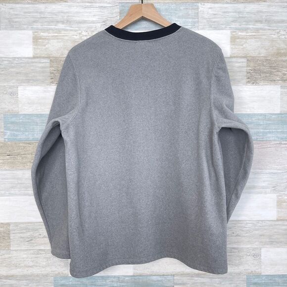 Disney Store Exclusive Mickey Mouse Fleece Sweatshirt Gray VTG 90s Mens Small - Picture 4 of 6